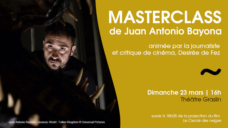 Masterclass de Juan Antonio Bayona - 2025